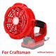 thumbnail image 1 of Ventilador multifunción c/ luz LED de mano inalámbrico p/ lugar de trabajo p/ Makita, Bosch, DeWalt, Milwaukee. Batería Li-ion 14.4-18V p/ exteriores y emergencias. C. remoto, 3 modos, temporizador, 1 of 1