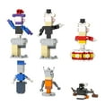 thumbnail image 5 of MOOXI Five Nights Mr. and Mrs. Helper, Digityper, Clean-O-Vac Action Figures Building Set,FNAF Classic Creative Building Blocks Children Kit,Gifts for Kids(308pcs), 5 of 8