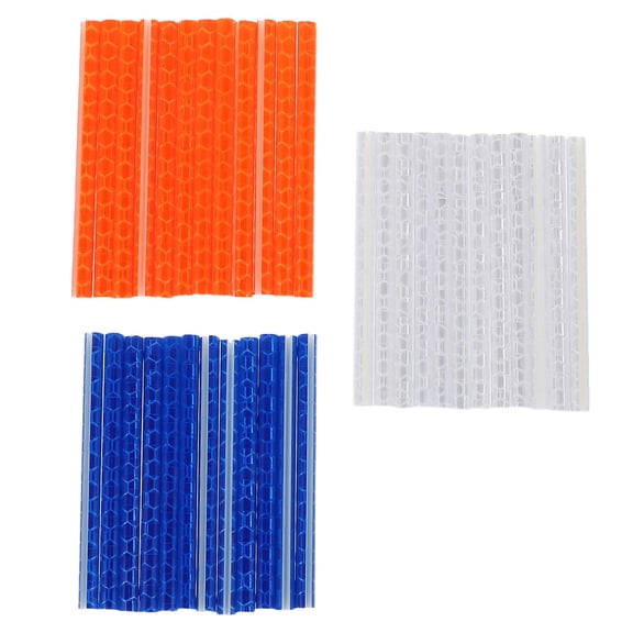 Tineasur 36Pcs Reflective Bike Spoke Covers for Motorcycle Wheel Trim Easy to Install and Weather Resistant
