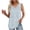Blue, variant on ChaoHeng Tank Shirts for Women Summer Tank Tops for Women Cotton Fashion Women's Spring/Summer Solid Color Casual V-Neck Sleeveless Top Tank Top