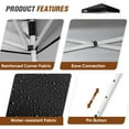 thumbnail image 6 of EAGLE PEAK 8ft x 8ft Black Lightweight Instant Outdoor Canopy, 6 of 8