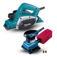 thumbnail image 1 of Cepillo Eléctrico Makita 580w Madera + Ljadora Orbital Dc, 1 of 11