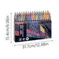 thumbnail image 3 of Brush Markers Pens 96 Colors Both Ends Are Pens 48 Pack Metallic Markers For Cards DIY Doodle Writing Adults Coloring Books Art Scrapbooking（2.5ml） Office Craft Stationery, 3 of 7