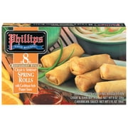 Phillips: Restaurant Style 8 Ct Crab & Shrimp Spring Rolls, 10 oz