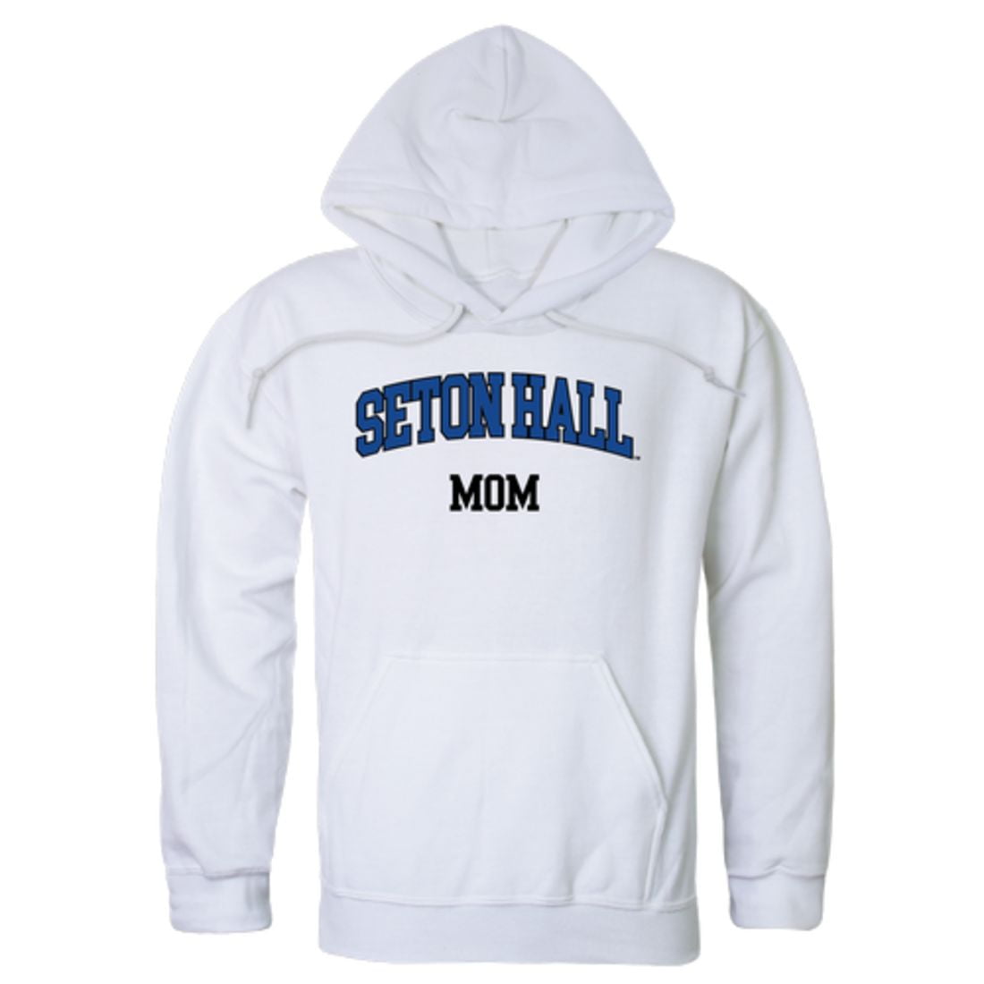 SHU Seton Hall University Pirates Mom Fleece Hoodie Sweatshirts White XXLarge
