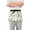 Baby Unicorns and Brid, variant on Rainbow Sun Flower Moon Server Apron with 3 Pockets Waterproof Waitress Waist Short Apron for Man Woman 12 Inches