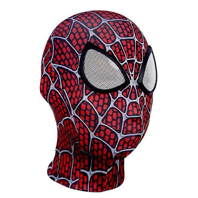 Spiderman Hood Adulto Niños Máscara divertida Hood Mask-1B esquí esquí Gafas de esquí
