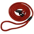 thumbnail image 2 of Dog Slip Leash Strap Rope Dog Training Leash Strong Slip Standard Adjustable Traction Collar Pet Nylon Leash For Small Medium Dogs,Red,S, 2 of 7