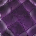 thumbnail image 4 of Vickerman 6" Plum Shiny Form Ball Drilled Wired 4/Bag. Add texture and shimmer to your holiday decorating projects with this geometric shaped ball. It features glitter accents along the edges of the g, 4 of 5