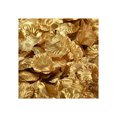 thumbnail image 4 of Qarigey 100 Pieces Artificial Rose Flower Petals Accessories Party Layout Household Fake Flowers Cloth Wedding Ornament Romantic oro 5x5cm 10piezas, 4 of 6