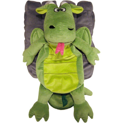 Happy Napper Pillow Stuffed Animal Dragon in a Castle Kids Plush Toy 