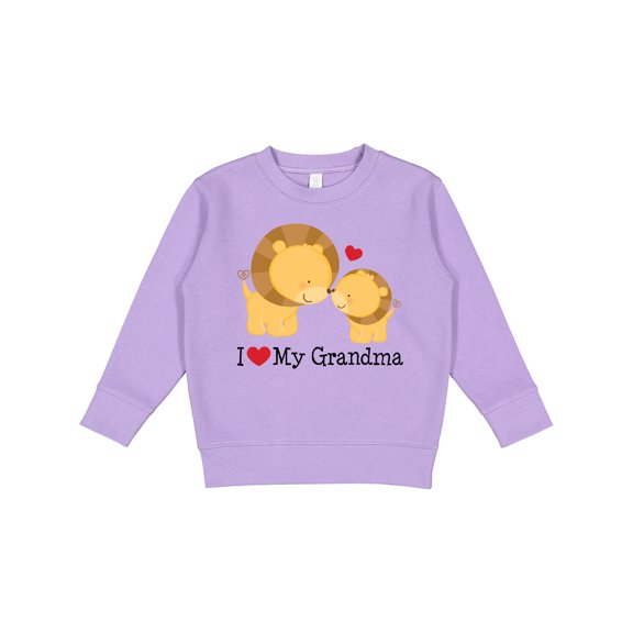 Inktastic I Love My Grandma Toddler Sweatshirt