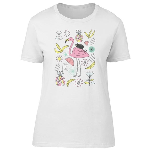 Retro Doodles From The 50S Tee Women's -Image by Shutterstock