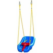 Angle View: Little Tikes 2-in-1 Snug 'n Secure Swing Blue