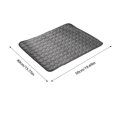 thumbnail image 3 of Self Cooling Pet Mat Ice Silk Cat Dog Cooling Cushion Washable Foldable Summer Cool Pad Breathable Mesh Back Heat Relief Sleeping Blanket for Indoor Car Travel Outdoor, 3 of 6
