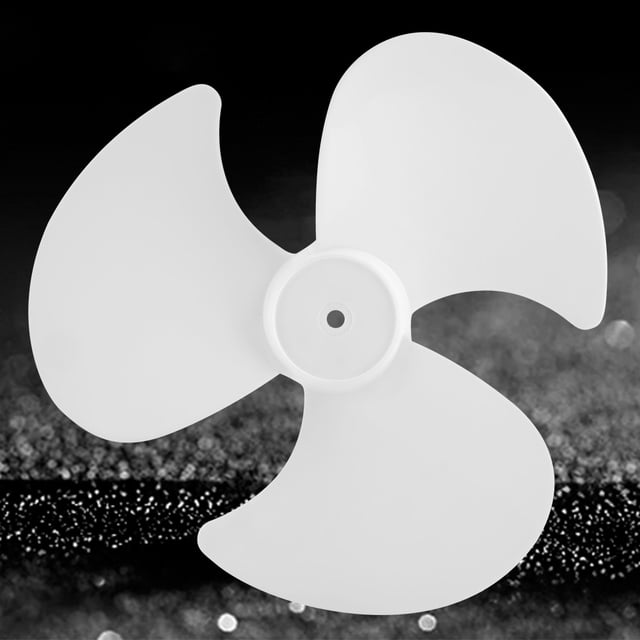2 Pcs/Set Replacement Fan Leaves, Replacement Fan Blade, Plastic Practical Three Leaves Electric Fan Parts For Office Electric Fan Accessories Home