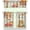 Fall Truck, variant on Fall Pumpkin Kitchen Curtains Valances and Tiers Set for Windows, Autumn Truck Maple Leaves Bathroom Window Curtain Valance 3 Piece Sets,Thanksgiving Kitchen Decor for Living Room,54''''x 36''''
