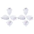 thumbnail image 4 of 8pcs Cute Mini Seal Figurines For Micro Garden Small Resin Sea Animal Tiny Animal Figures Miniature Seal Statues Ornaments, 4 of 4