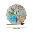 thumbnail image 2 of 10 Inch Drum - Handmade Shamanic Drum /Sounds From Nature, Sound Healing, 2 of 7