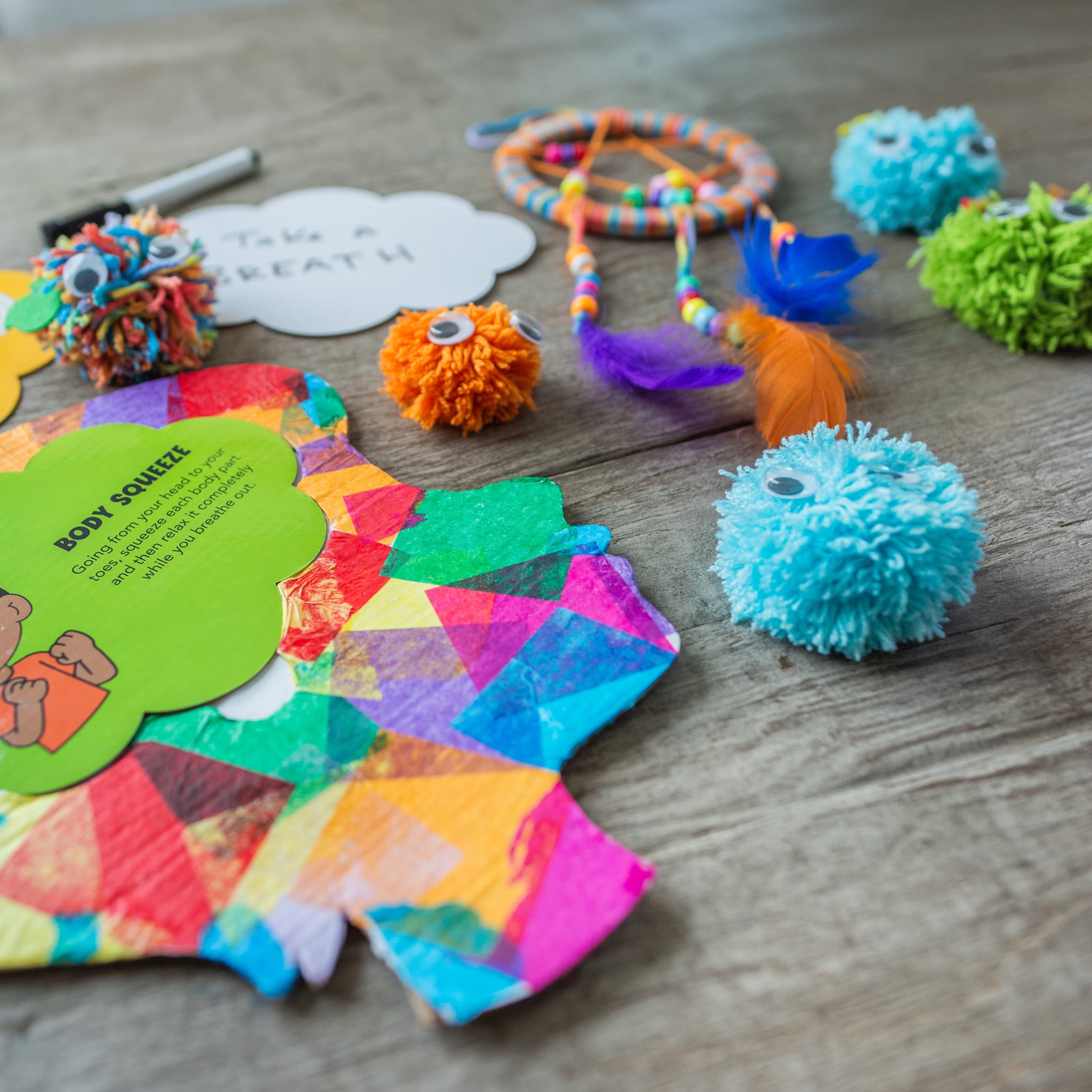 Open The Joy Mindful Crafts 4 In 1 Craft Kit