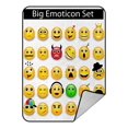 thumbnail image 1 of ECZJNT yellow emoticons Throw Blanket Fleece Blankets Plush Blanket 58x80 inch, 1 of 1