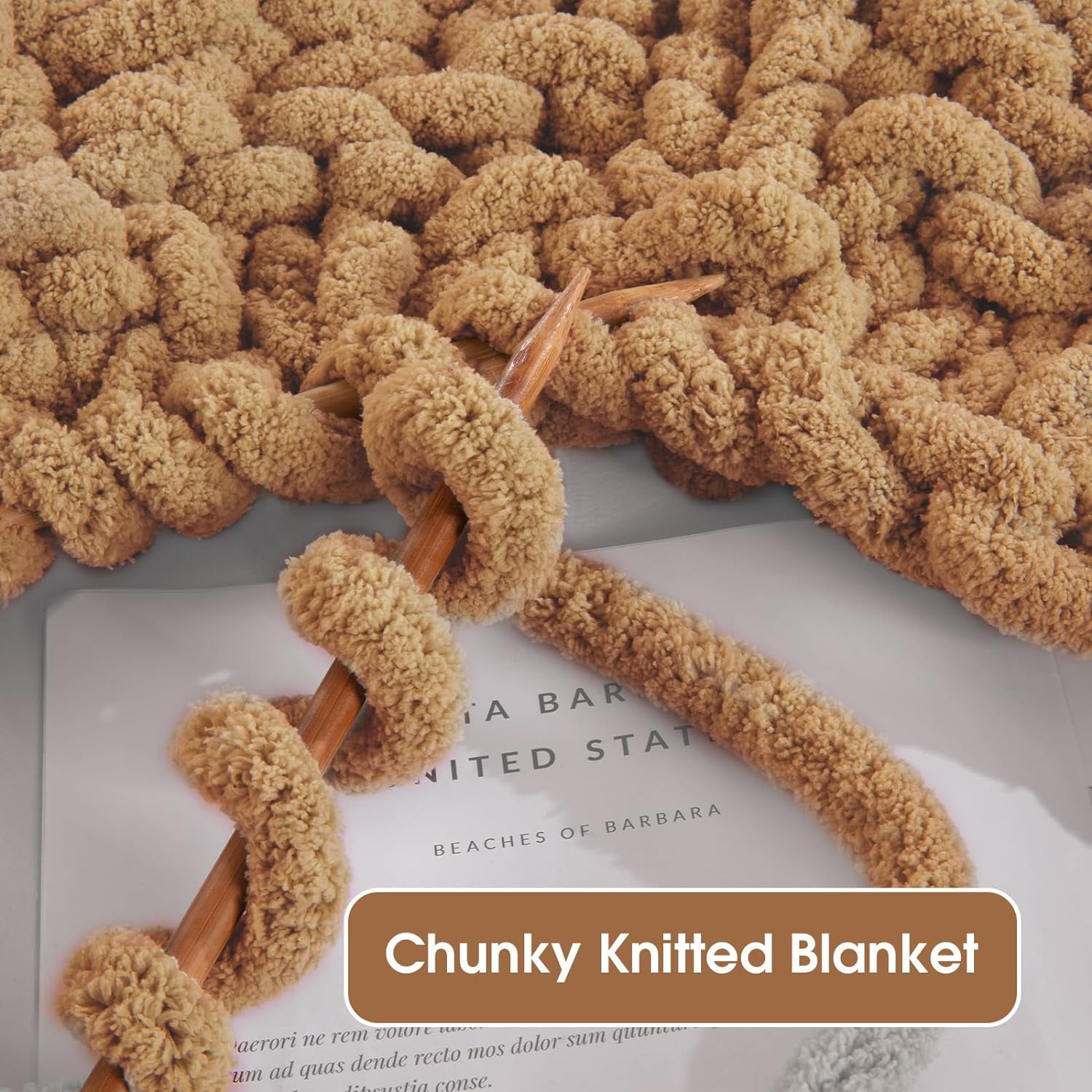 Assorted Chunky Yarn for Crocheting 8 Pack, Fluffy Jumbo Chenille Yarn, Soft Plush Yarn Bulky, Giant Thick Fuzzy Yarn for Hand or Arm Knitting (27 yds,8 oz Each Skein)