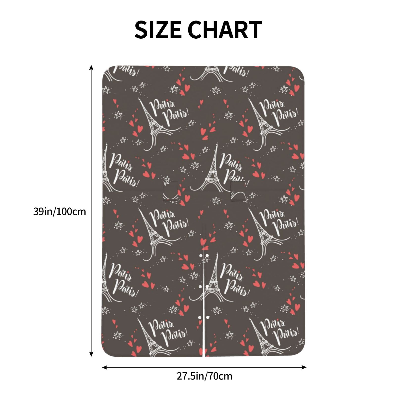 Car Seat Cover Baby - Eiffel Towers heart Breathable Infant Car Seat Cover for Baby Carseat, Lightweight Comfort Baby Essentials Must Haves Newborn Stuff for Girl Boy