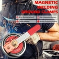 thumbnail image 2 of MUTUACTOR 500 AMP Magnetic Welding Ground Clamp, Strong Gripping Quick Release Magnetic Mount Welding Support Clamp Tools for Welding Cutting Factories Industries Work Shop and Instrument Processing, 2 of 6