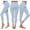 Blue, variant on Women's Plush Leggings Sexy Women's Drawstring High Waist Stretch Strethcy Fitness Leggings Yoga Pants Winter Plush Warm High Waist Elastic Slim Pants Plush Waist Warmer