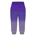 thumbnail image 6 of Kaemgyyd Womens Capri Jogger Pants High Waisted Stretchy Trousers Athletic Sports Cropped Lounge Pants with Pockets, 6 of 6