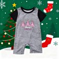 thumbnail image 2 of Pyjamas pour Bébé, Tenue Décontractée à la Mode Imprimée Européenne pour la Maison, Costumes Parent-Enfant, Pyjamas pour la Famille, 2 of 6