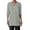 Gray, variant on Dual Chest Patch Pocket Linen Tunic Blouse Adjustable Slit Cuff Curved Hem Solid Loose Casual Top for Women Spring Summer Daily Office Wear S-3XL
