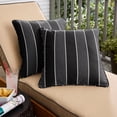 thumbnail image 2 of Sunbrella  Peyton Granite Corded Indoor/ Outdoor Pillow Set (Set of 2) 18 in x 18 in, 2 of 5