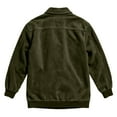 thumbnail image 4 of Men's Vintage Corduroy Fashionable Casual Long-Sleeve Pocket Jacket, Dark Green, Size L, 4 of 4