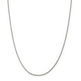 thumbnail image 6 of 925 Sterling Silver 1.5mm Curb Chain Anklet, 6 of 7