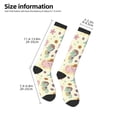 thumbnail image 4 of Fotbe Turtle Crab Sea Horse print Women's Men's Novelty Crew Socks Cotton Socks Knee High Socks for Walking,Running,Nurses,Pregnancy, 4 of 8