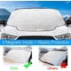thumbnail image 5 of Pare-Brise Avant Voiture, Magnétiques Bâche Pare Brise, Pare-Soleil Anti Givre Neige Anti Glace UV Soleil Protection Repliable Universelle pour Voiture SUV(193 * 126cm), 5 of 5