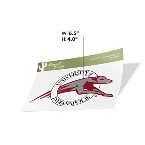 Sticker - 00025A University of Indianapolis Uindy Greyhounds NCAA Vinyl Decal Laptop Water Bottle Car Scrapbook