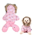 thumbnail image 4 of Winter Dog Coat, Comfortable Multipurpose Loose Cute Protective Function Winter Pet Hoodie  For Outdoor S,M,L,XL, 4 of 8