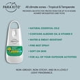 thumbnail image 2 of para’Kito 8-Hour DEET-Free Mosquito & Tick Spray - No Alcohol, Water/Sweat Resistant, Natural Citronella (2.2oz), 2 of 3