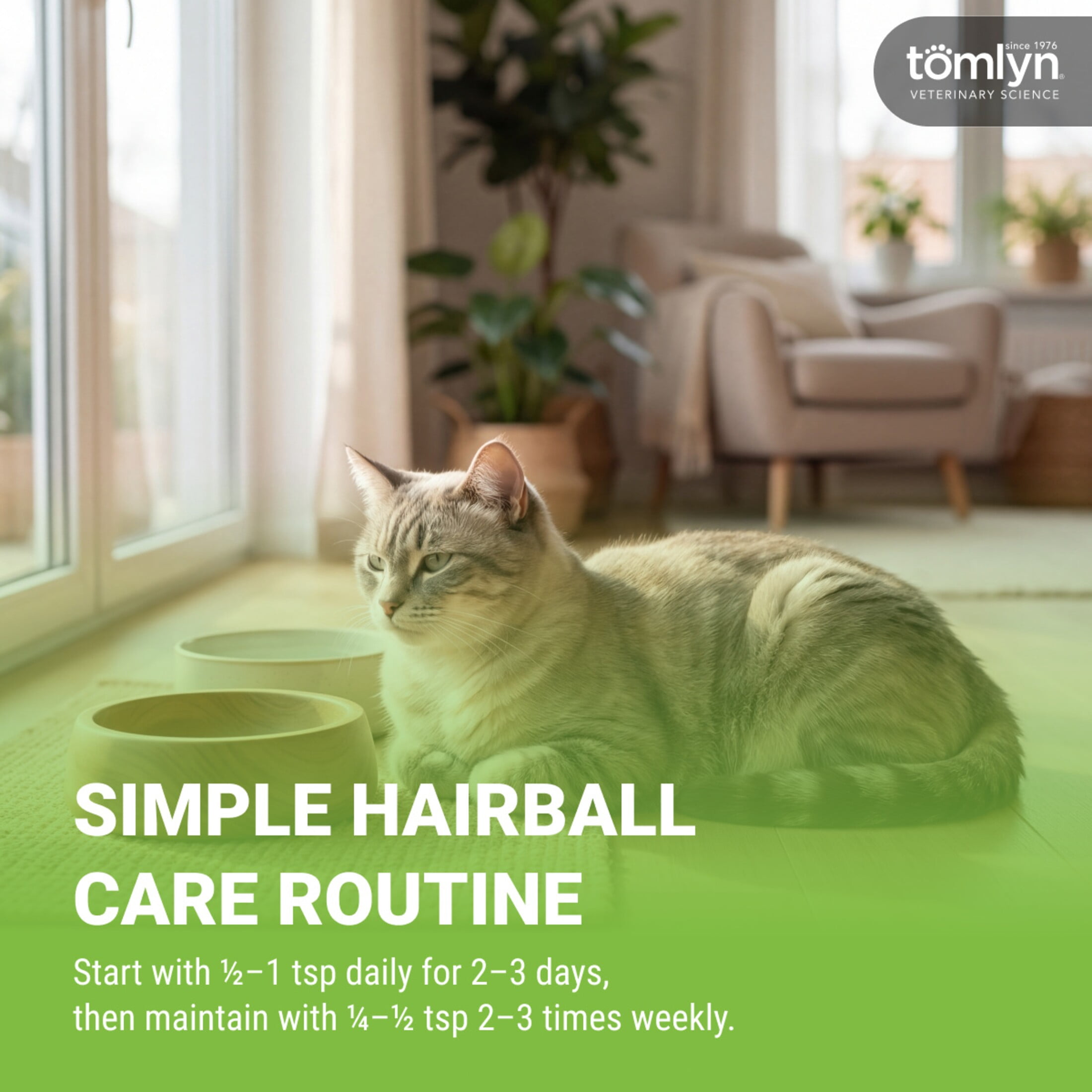 Tomlyn Laxatone Maple Flavored Hairball Remedy Gel for Cats and Kittens, Hairball Gel for Cats to Help Prevent Hairballs and Promote Healthy Digestion, 4.25oz.