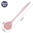 thumbnail image 3 of BEDELITE Back Bath Brush Long Handle for Shower(16.4" long), Shower Brush for Men & Women(Pink), 3 of 6