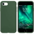 thumbnail image 1 of Funda de Silicona Entronix para iPhone 7/8, Suave Al Tacto, Antiarañazos y Antigolpes, Color Verde, 1 of 5
