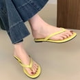 thumbnail image 6 of Shadoumai Flip Flops for Women Rubber Non- Cushion Foam Thong Sandals - Beach Bathroom Shower Indoor Outdoor Shoes, 6 of 7