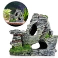 thumbnail image 4 of 5 Adornos Para Acuario, Decoración Para Pecera, Piedra Con Vista De Cangrejo, Cueva Para Terrario, 10x5,5x9cm, 4 of 4