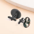 thumbnail image 6 of Swan Elegant Dress Shirt Cufflink Set Made of Stainless Steel for Formal Events, 6 of 6