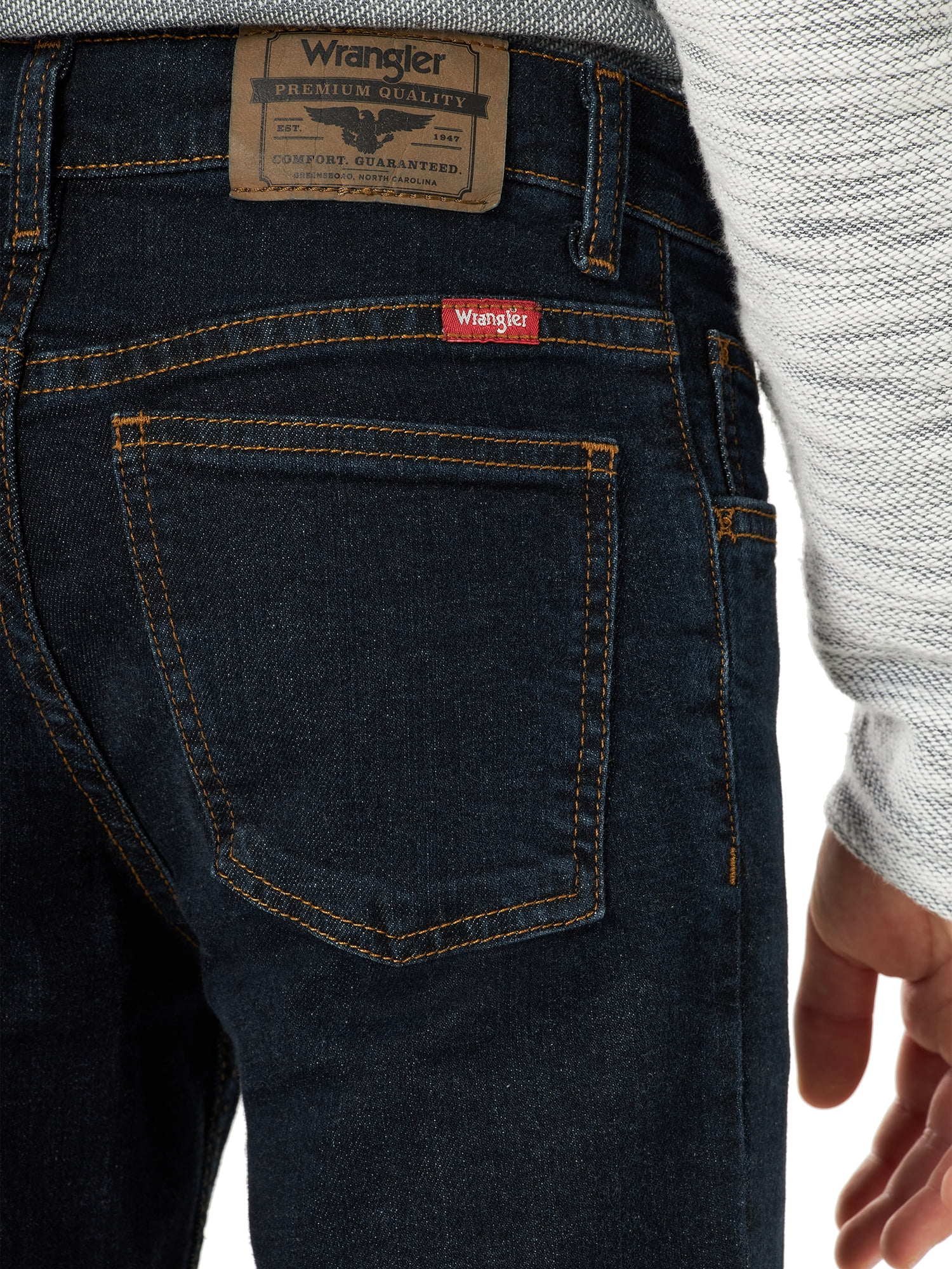 Wrangler Boys Bootcut Denim Jeans, Sizes 4-18 & Husky 