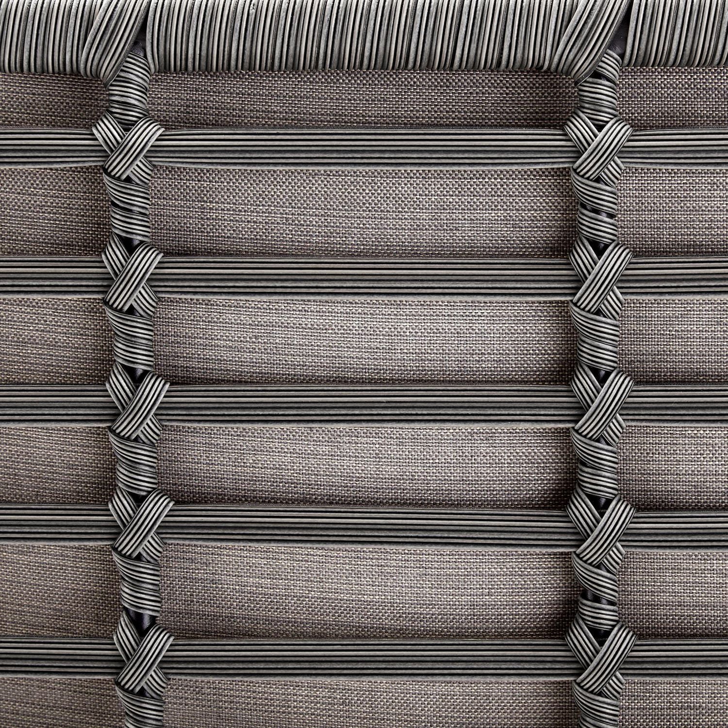 HOMETRENDS Deco Sol 3-Piece Patio Modular Sectional Set - Grey