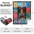 thumbnail image 2 of 18th Birthday Gifts for Boys Blanket 60"x50", 18 Year Old Boy Birthday Gifts, Cool Birthday Gifts for 18 Year Old Boys, 18 Year Old Boy Gifts, 18th Birthday Decorations, 18 Birthday Gift Ideas, 2 of 5