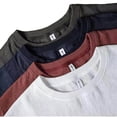 thumbnail image 4 of Mens Lightweight T-Shirt Plain Tee Crew Neck Loose Fit Short Sleeve Shirt Classic Soft Tees, 4 of 4
